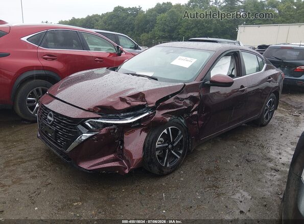 3N1AB8CV2SY406927 2025 NISSAN SENTRA Purple წინა მარცხენა ხედი სამი მეოთხედიდან