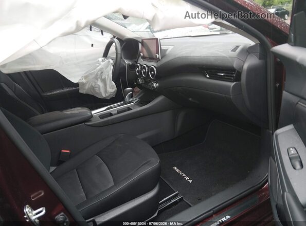 3N1AB8CV2SY406927 2025 NISSAN SENTRA Purple წინა სალონის ხედი