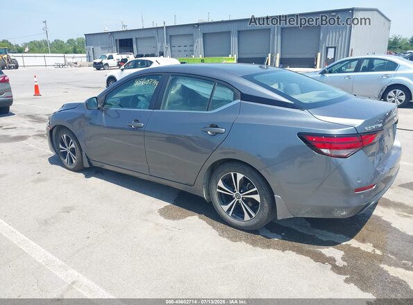 3N1AB8CV3LY254495 2020 NISSAN SENTRA Серый Задняя левая четверть
