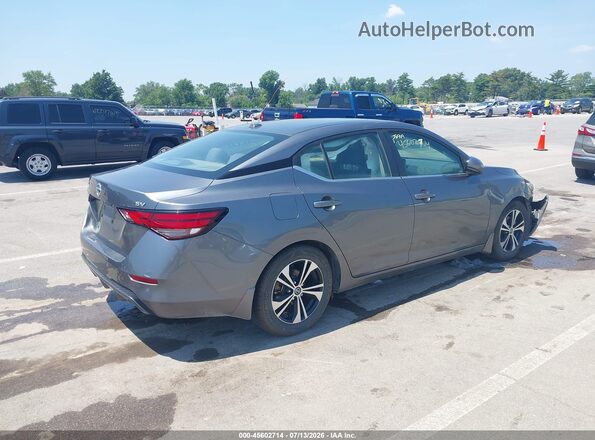 3N1AB8CV3LY254495 2020 NISSAN SENTRA Серый Задняя правая четверть