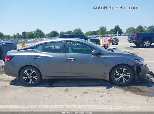 3N1AB8CV3LY254495 2020 NISSAN SENTRA Серый Вид задней части салона