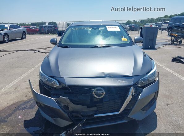 3N1AB8CV3LY254495 2020 NISSAN SENTRA Серый Вид щитка приборов