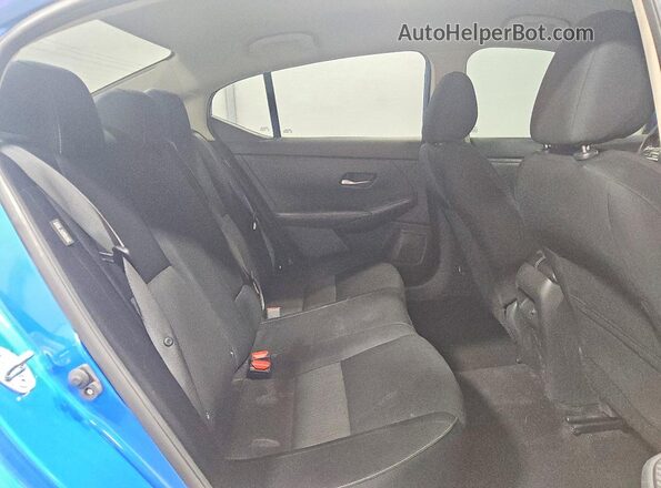3N1AB8CV3MY205542 2021 NISSAN SENTRA Blue Widok tylnych siedzeń