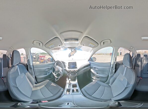 3N1AB8CV3MY212829 2021 NISSAN SENTRA Blue სალონის 360-გრადუსიანი ხედი