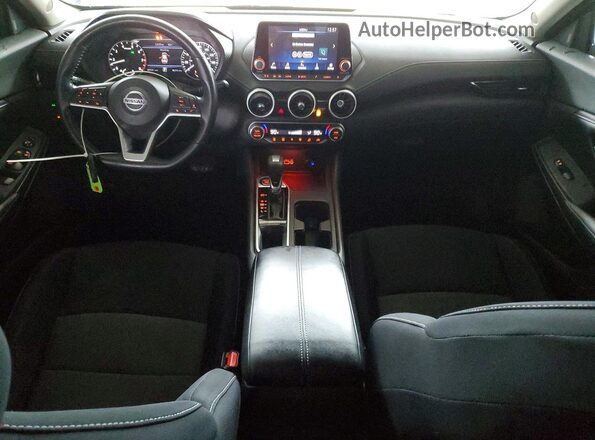 3N1AB8CV3MY218386 2021 NISSAN SENTRA Black Vista del salpicadero