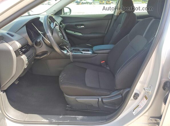 3N1AB8CV3MY266146 2021 NISSAN SENTRA Silver Front interior view