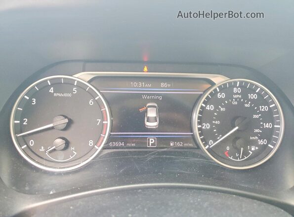 3N1AB8CV3MY266146 2021 NISSAN SENTRA Silver Instrument cluster view