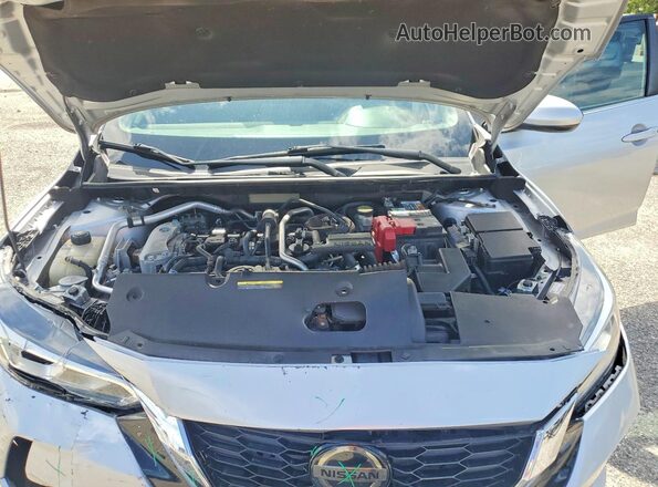 3N1AB8CV3MY266146 2021 NISSAN SENTRA Silver Rear interior view