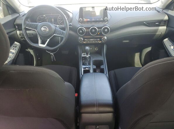 3N1AB8CV3MY266146 2021 NISSAN SENTRA Silver Dashboard view