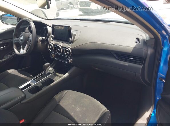 3N1AB8CV3MY266504 2021 NISSAN SENTRA Blue Vista interior delantera