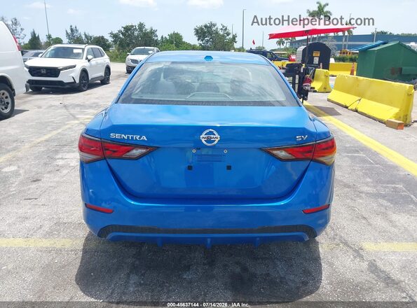 3N1AB8CV3MY266504 2021 NISSAN SENTRA Blue 