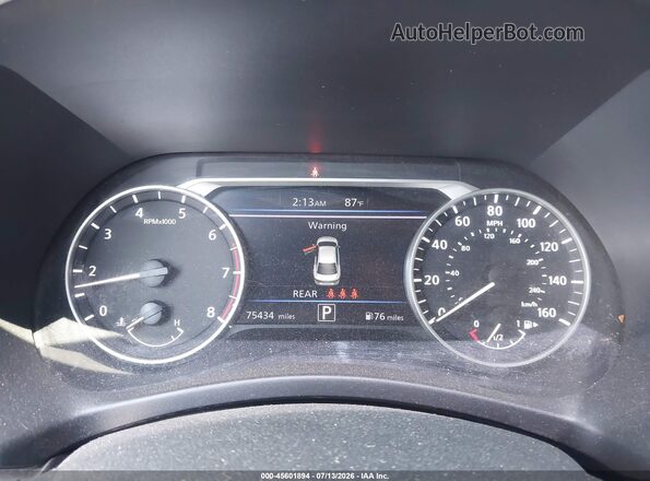 3N1AB8CV3MY307505 2021 NISSAN SENTRA Black Vista de los asientos traseros