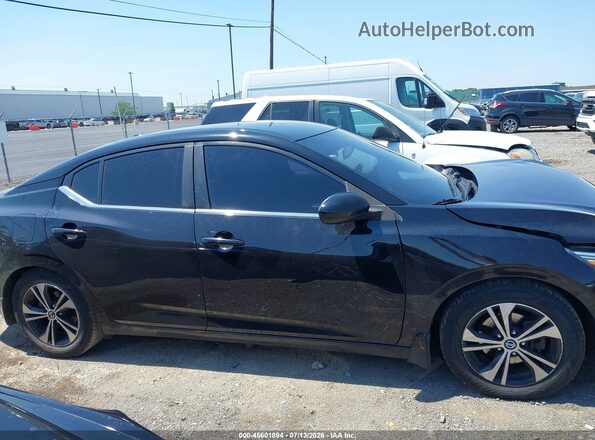 3N1AB8CV3MY307505 2021 NISSAN SENTRA Black Vista interior trasera