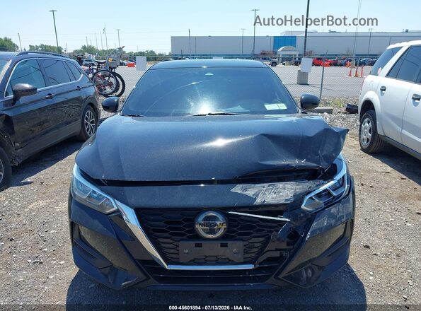 3N1AB8CV3MY307505 2021 NISSAN SENTRA Black Vista del cuadro de instrumentos