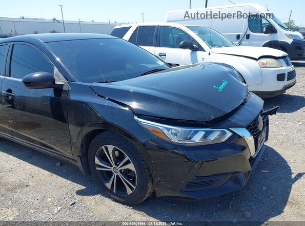 3N1AB8CV3MY307505 2021 NISSAN SENTRA Black 