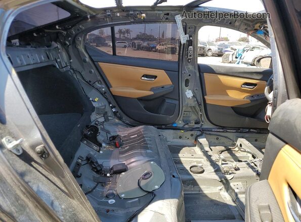 3N1AB8CV3MY308301 2021 NISSAN SENTRA Gray Հետևի նստատեղերի տեսք