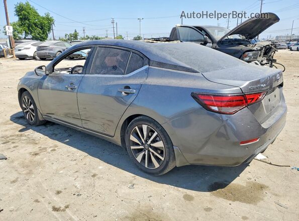 3N1AB8CV3MY308301 2021 NISSAN SENTRA Gray Հետևի ձախ