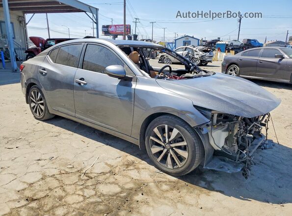 3N1AB8CV3MY308301 2021 NISSAN SENTRA Gray Առջևի աջ
