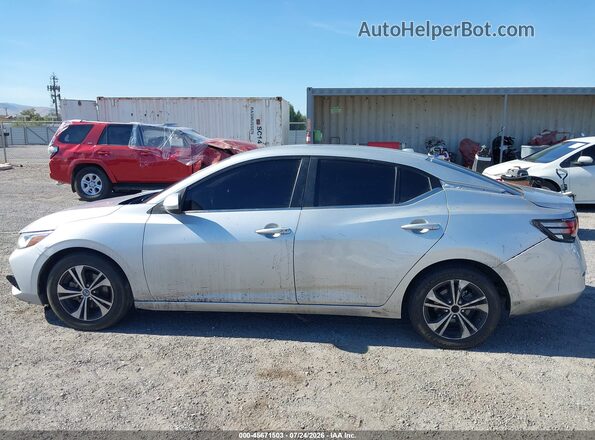 3N1AB8CV3PY225651 2023 NISSAN SENTRA Серебряный Панорамный вид салона 360°