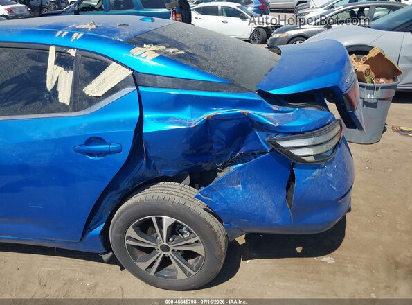 3N1AB8CV3PY240649 2023 NISSAN SENTRA Blue წინა ხედი