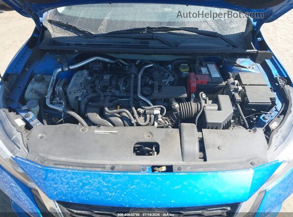 3N1AB8CV3PY240649 2023 NISSAN SENTRA Blue უკანა ხედი