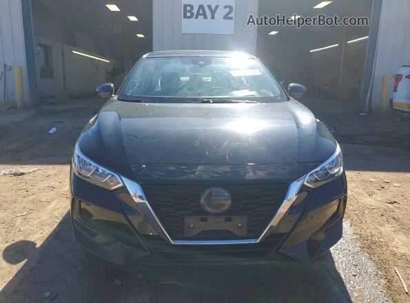 3N1AB8CV3PY243583 2023 NISSAN SENTRA Black Դիմացի տեսք