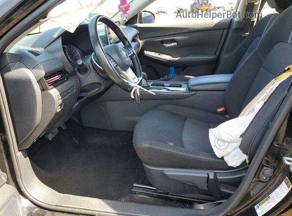 3N1AB8CV3PY244362 2023 NISSAN SENTRA Black წინა სალონის ხედი