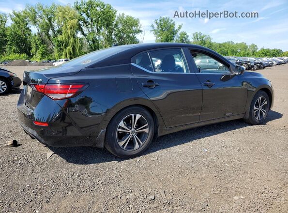 3N1AB8CV3PY244362 2023 NISSAN SENTRA Black უკანა მარჯვენა