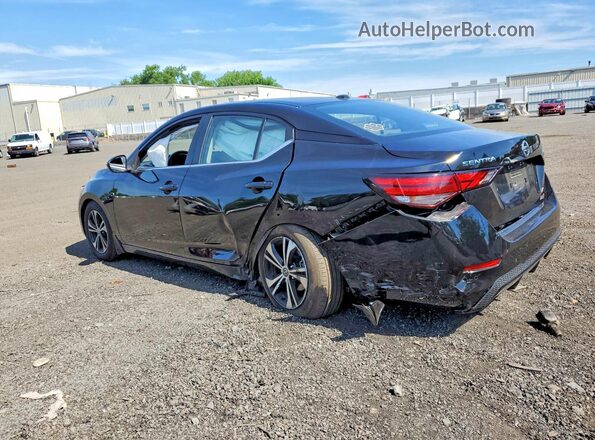 3N1AB8CV3PY244362 2023 NISSAN SENTRA Black უკანა მარცხენა