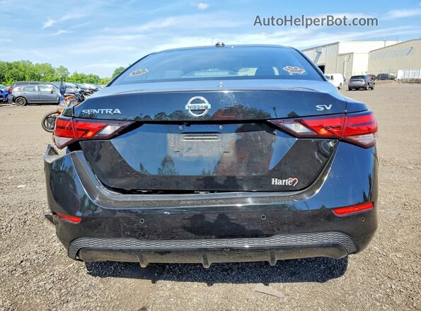 3N1AB8CV3PY244362 2023 NISSAN SENTRA Black უკანა ხედი