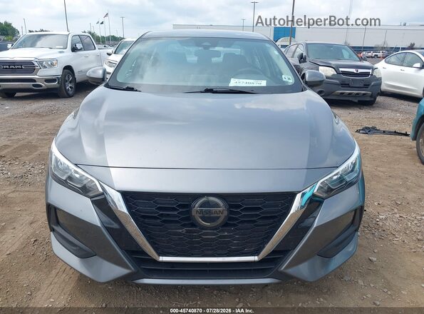 3N1AB8CV3PY280987 2023 NISSAN SENTRA Gray Rear interior view