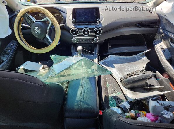 3N1AB8CV3PY311221 2023 NISSAN SENTRA Белый Вид панели приборов