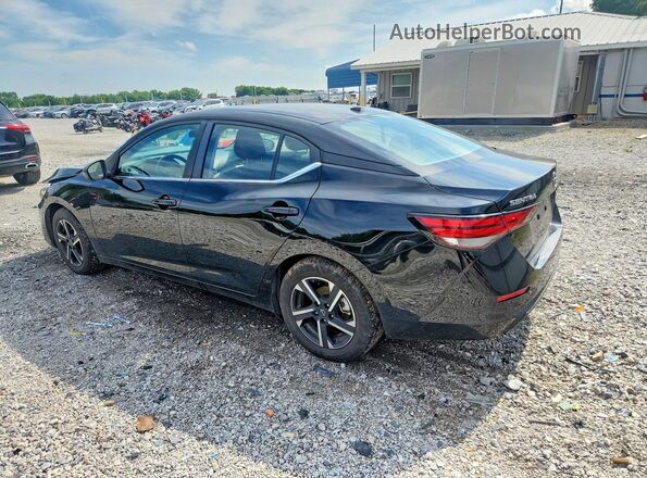 3N1AB8CV3RY218525 2024 NISSAN SENTRA Черный Задняя левая четверть