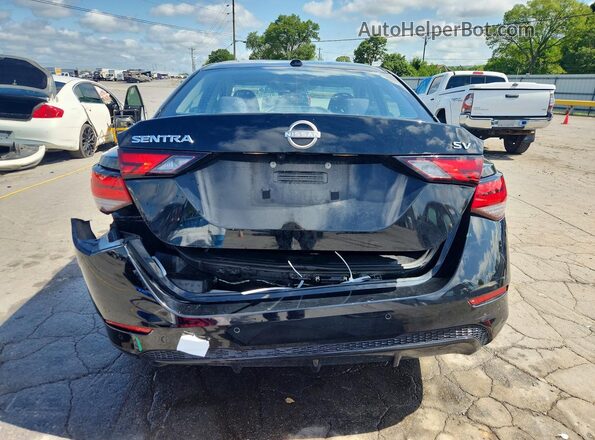 3N1AB8CV3RY234000 2024 NISSAN SENTRA Black უკანა ხედი