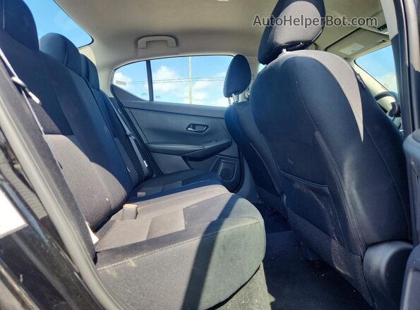 3N1AB8CV3RY234000 2024 NISSAN SENTRA Black უკანა სავარძლების ხედი