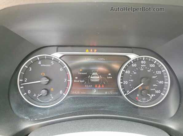 3N1AB8CV3RY264906 2024 NISSAN SENTRA Серебряный Вид щитка приборов