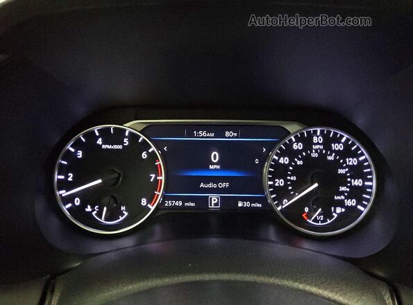 3N1AB8CV3RY287831 2024 NISSAN SENTRA Gray Widok zestawu wskaźników