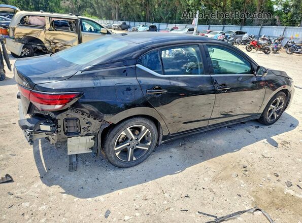 3N1AB8CV3RY299512 2024 NISSAN SENTRA Black Rear right
