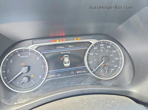 3N1AB8CV3RY299512 2024 NISSAN SENTRA Black Instrument cluster view