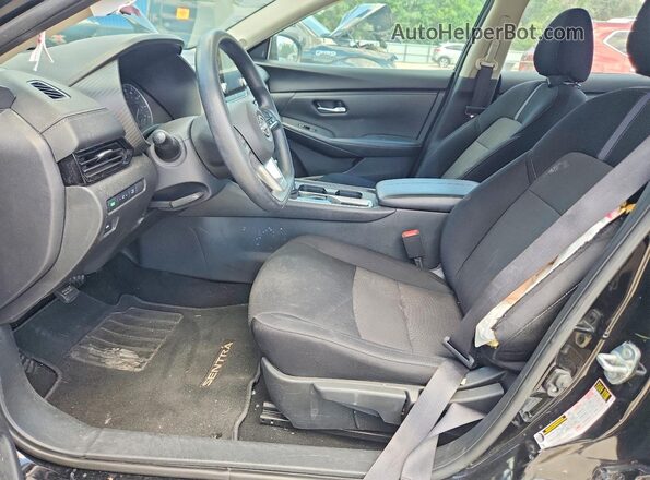 3N1AB8CV3RY299512 2024 NISSAN SENTRA Black Front interior view