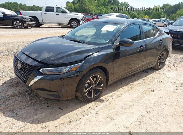 3N1AB8CV3RY337868 2024 NISSAN SENTRA Black Przód lewy
