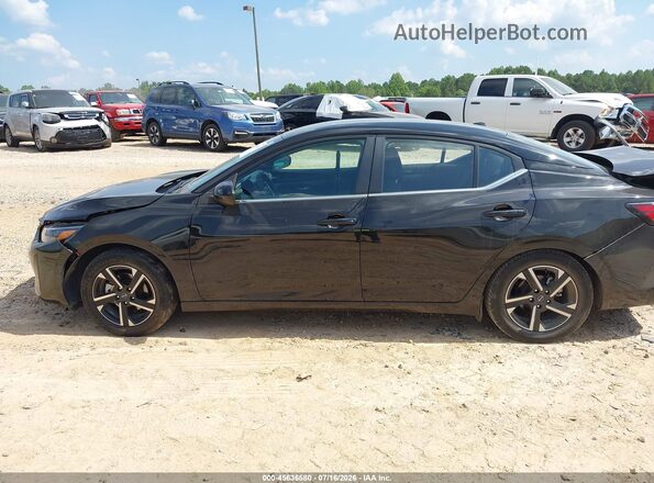3N1AB8CV3RY337868 2024 NISSAN SENTRA Black Widok wnętrza 360 stopni