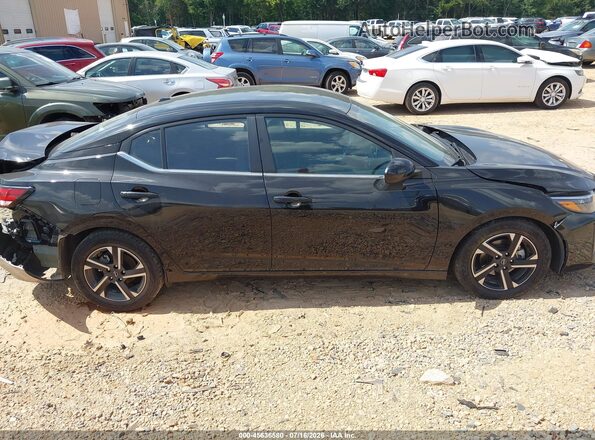 3N1AB8CV3RY337868 2024 NISSAN SENTRA Black Widok wnętrza z tyłu