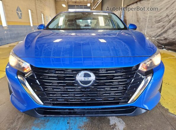 3N1AB8CV3RY337935 2024 NISSAN SENTRA Blue წინა ხედი