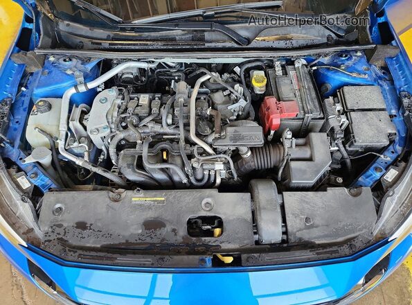 3N1AB8CV3RY337935 2024 NISSAN SENTRA Blue უკანა სალონის ხედი