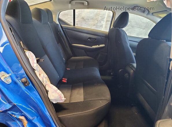 3N1AB8CV3RY337935 2024 NISSAN SENTRA Blue უკანა სავარძლების ხედი