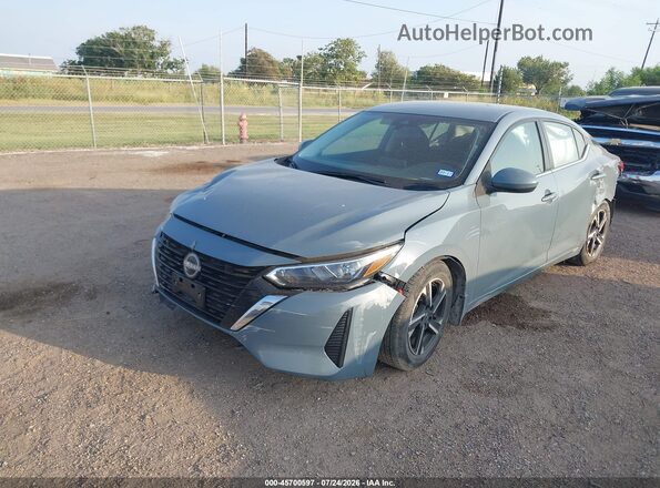3N1AB8CV3RY344335 2024 NISSAN SENTRA Light Blue Передняя левая четверть