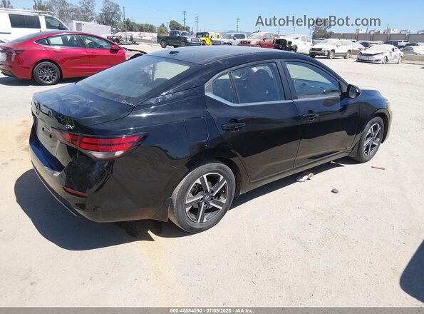3N1AB8CV3RY353665 2024 NISSAN SENTRA Black უკანა მარჯვენა