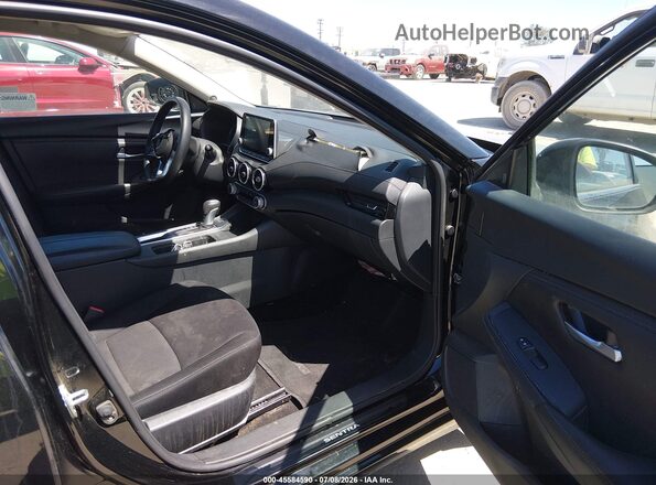 3N1AB8CV3RY353665 2024 NISSAN SENTRA Black წინა სალონის ხედი
