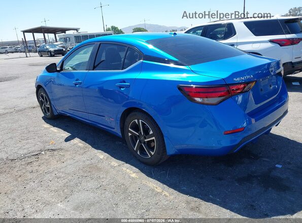 3N1AB8CV3RY388898 2024 NISSAN SENTRA Blue Rear left